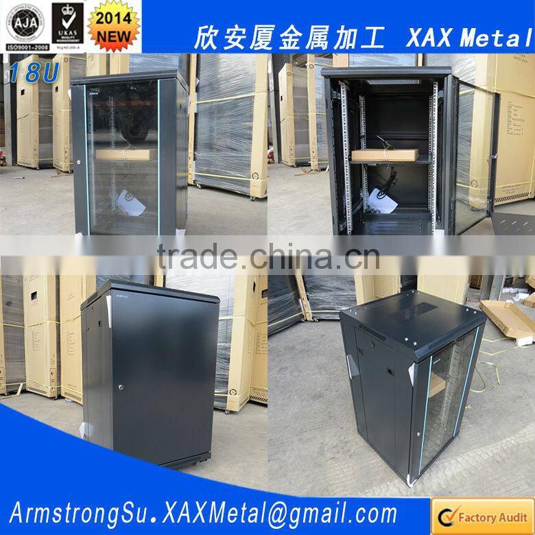 XAX4732 42U leveling feet removable side panel adjustable rack heavy duty casterscomputer pc enclosure chassis case shell casing