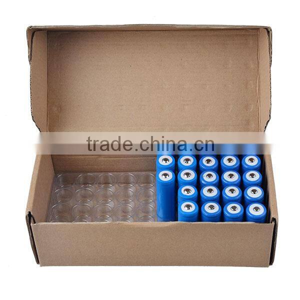 Cheap prcie rechargeable li-ion battery 3.7v 2000mah 18650 cylindrical battery for LED flashlight