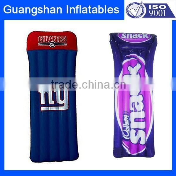 Custom Inflatable single swimming pool air mattress