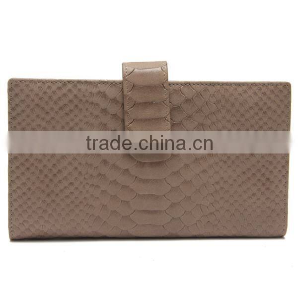 lovely fashion luxurious super women quality snake leather wallet