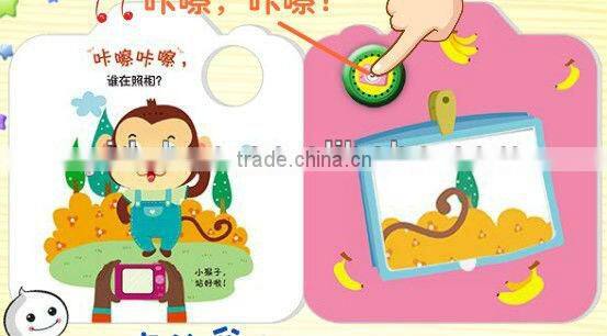 toys book for children,best gift, funny kids books for learning common sound