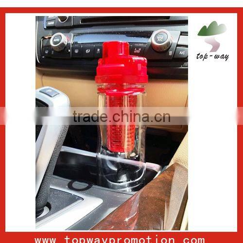 factory supply all kinds of Sports Water Bottle with Removable Fruit Infuser Basket 25 Ounce