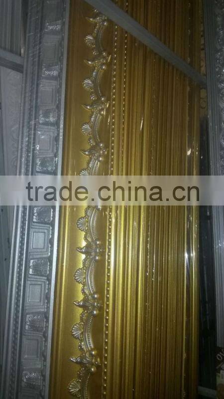 2016 modern house decoration materials pu moulding and corner for different types polyurethane moulding