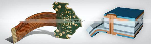 4 layers thick copper rigid flex printed circuit boards