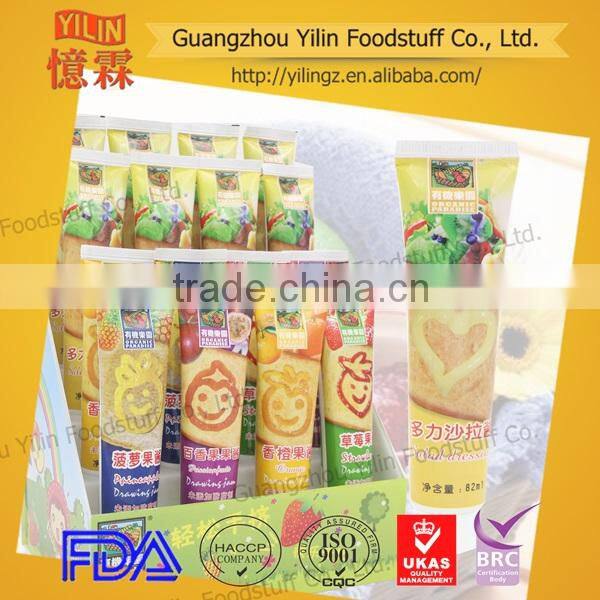 Hot sale 80g toothpaste tube pineapple jam manufacturers and exporters