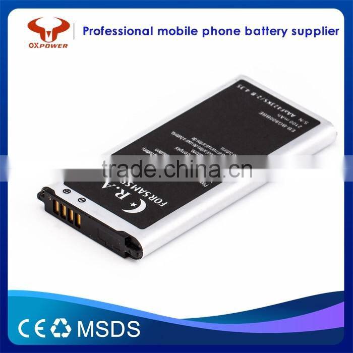 High Efficiency full cell 1900mAh cell phone battery for Samsung S5mini battery