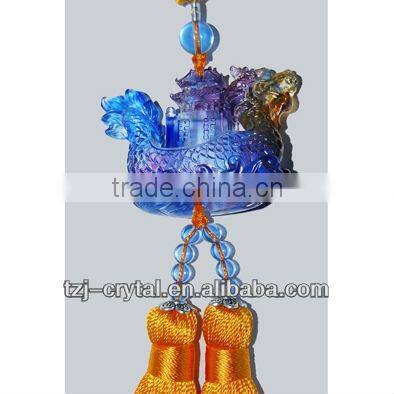 Beatiful fashion ( Dragon boat )Coloured glaze pendant(magpies )
