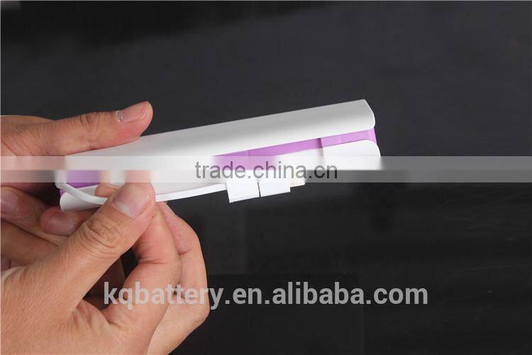 built in cable power bank ,10000 mah power bank