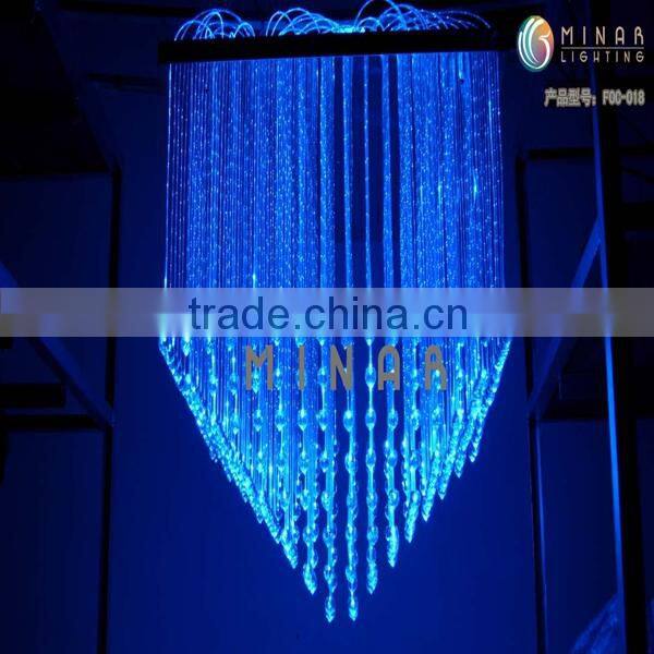 Lowest price metal halide fiber optical lignt source for swimming pools lighting decoration