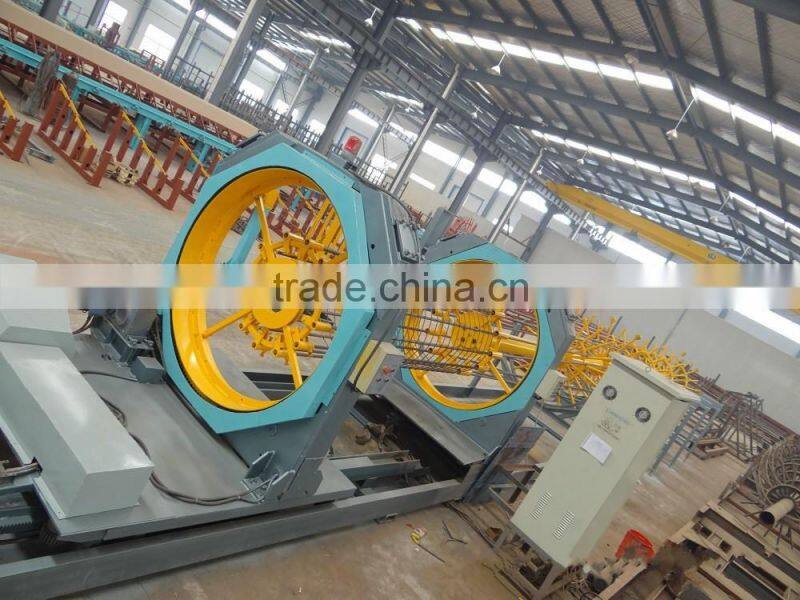 Concrete pile cage welding machine