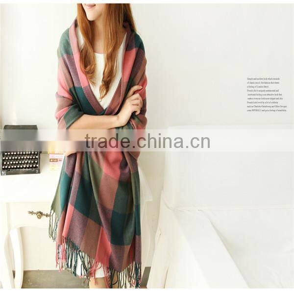 2014 Latest Fashion Trend hot-selling Autumn winter Acrylic shawl Scarf