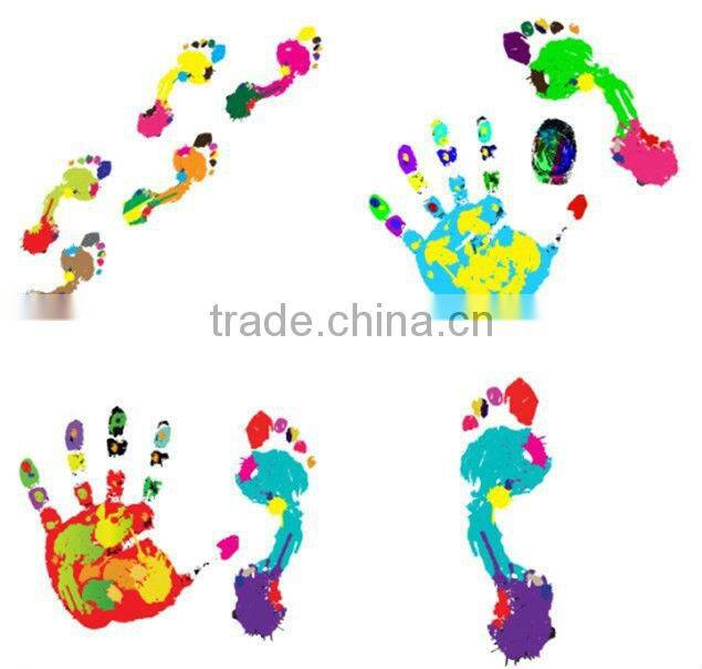 Funny Finger Paint For Children to Play