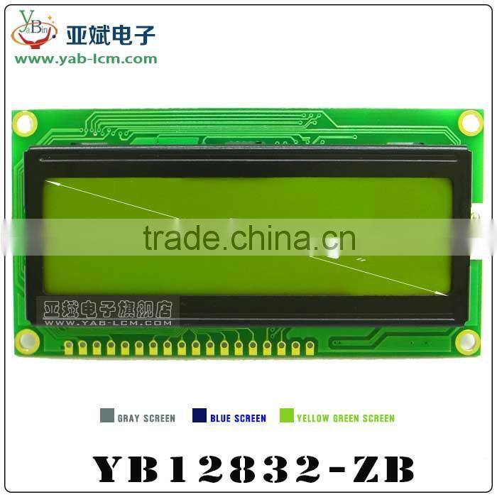 128x32 lcd Chinese word stock modules 8-bit/4-bit Parallel,3-SPI Serial