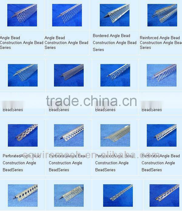 L/B corner bead and plaster stopping angle