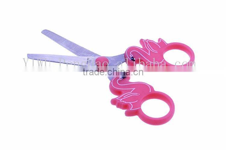 Promotional Kids animal design lovely cartoon student scissors