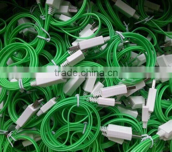 2014 hot led micro usb cable new product new gadgets with led light from china supplier