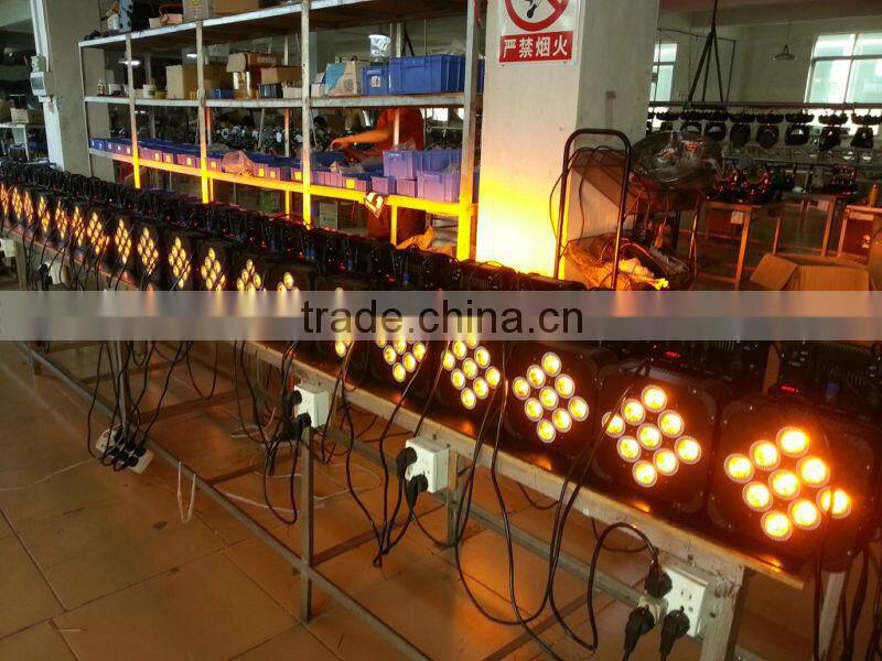 2015 wholesale 5in1 rgbwa wireless dmx led wedding light