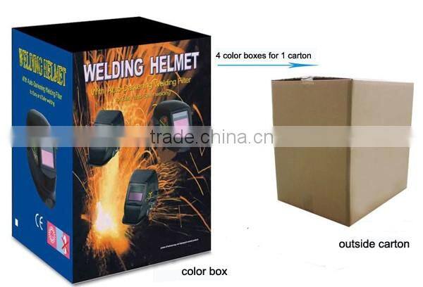 Auto-darkening welding helmet