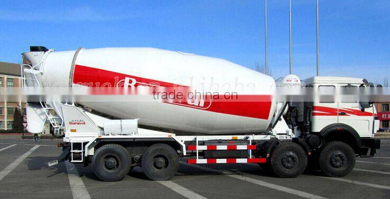 North Benz 6X4 12CBM Concrete stir pump truck