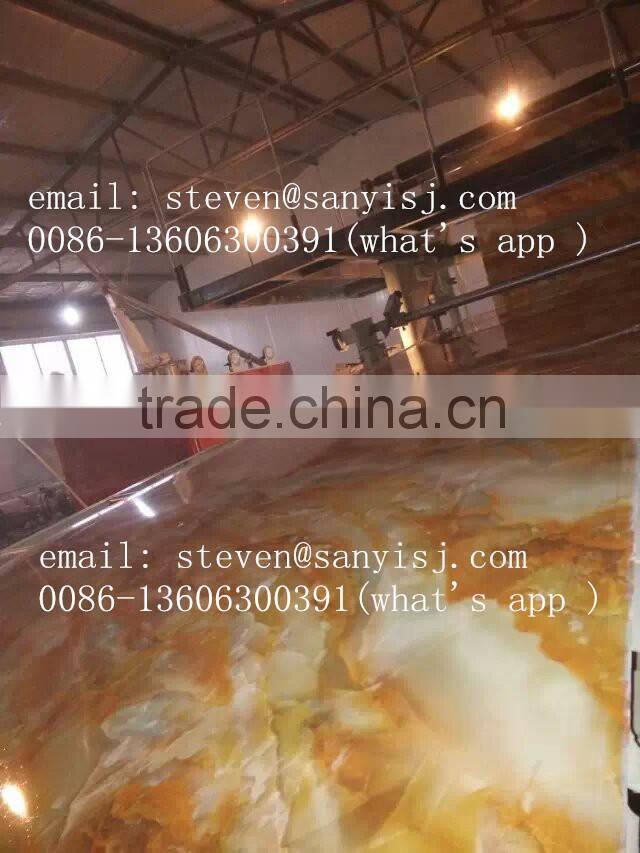 Plastic faux marble sheet machine/PVC faux marble sheet extrusion line