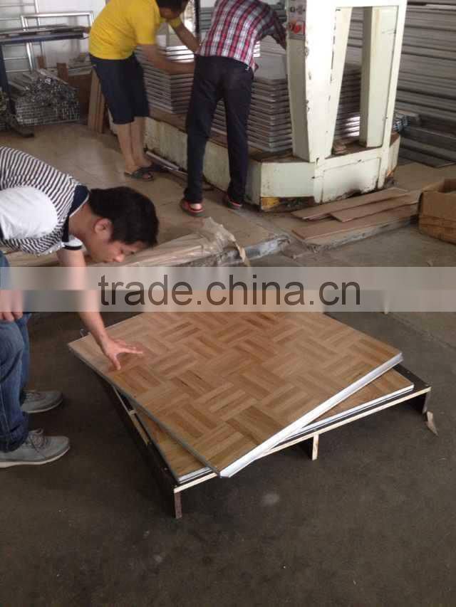 Birch solid flooring,Plastic dance floor,dance Floor platform