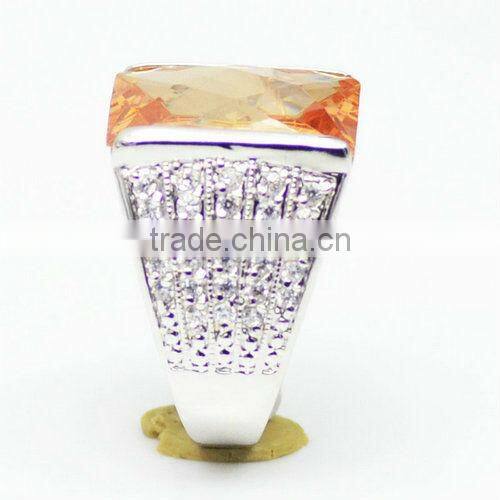 Brass High Quality Channel Setting Ring Design