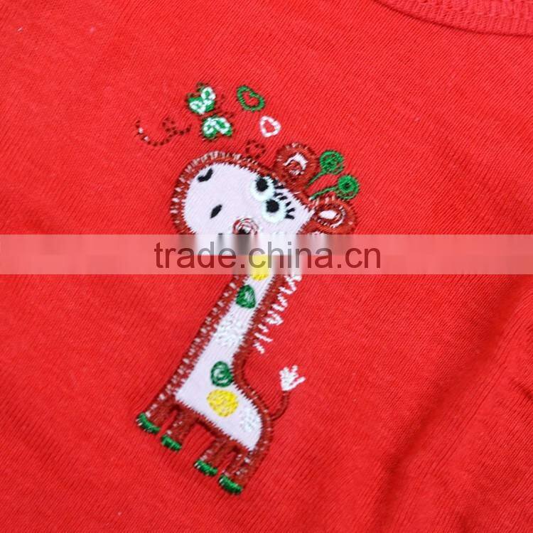 Baby cloths sleeveless printed cotton tshirts for baby