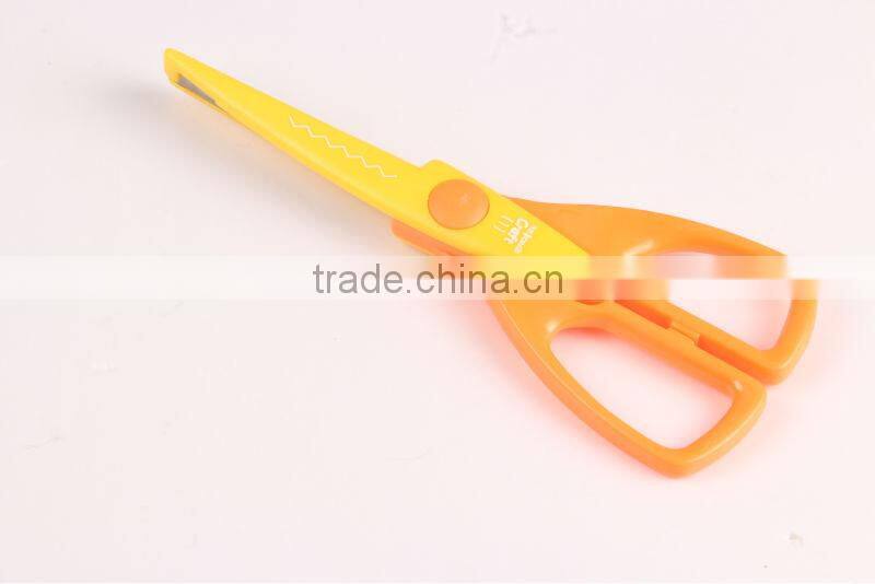 Beautiful Design Different Blade Shape Full Plastic Scissors
