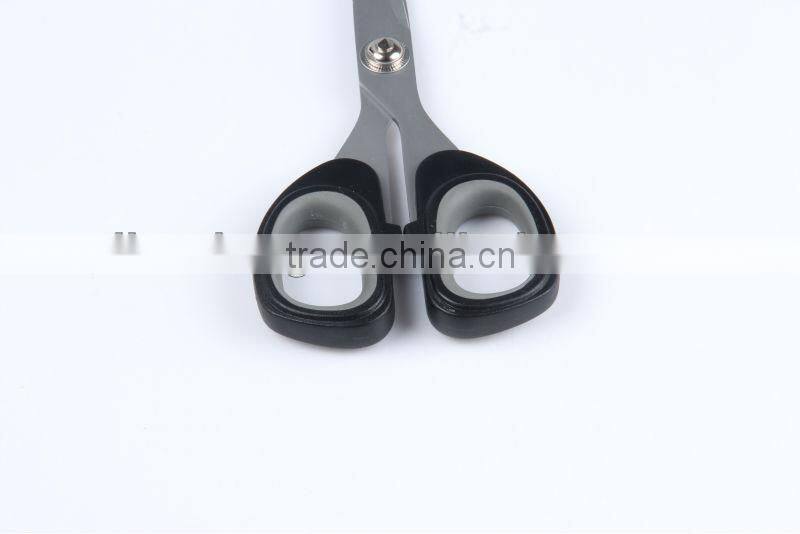 HS006 stainless steel titanium coated sewing scissors 7''