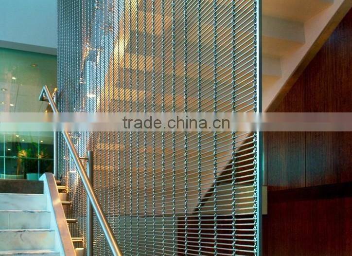 Space separation mesh curtain chain link wire mesh factory supply