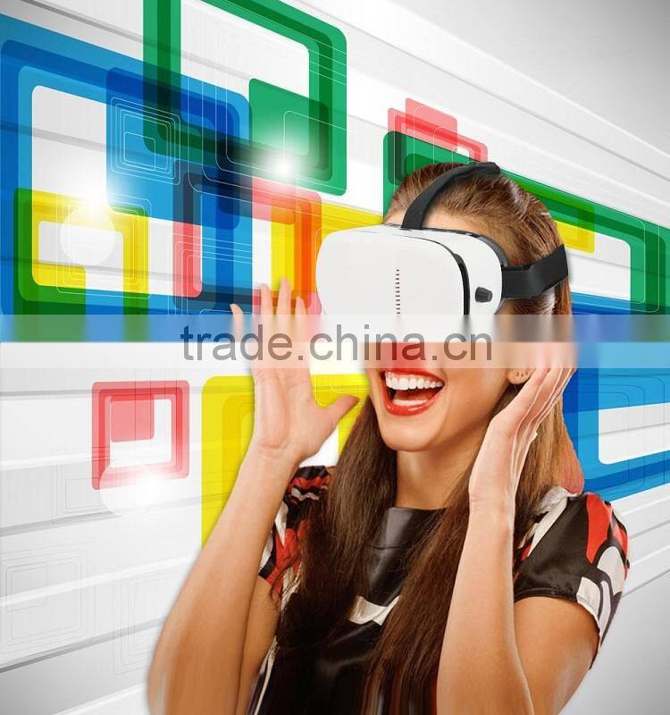 Virtual Display 3D Video Glasses VR BOX Headset Movie Game For 4~6 inch Smartphones