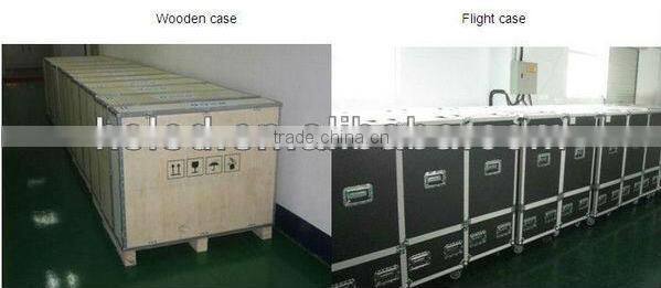 P16 pole standing led display screen for outdoor