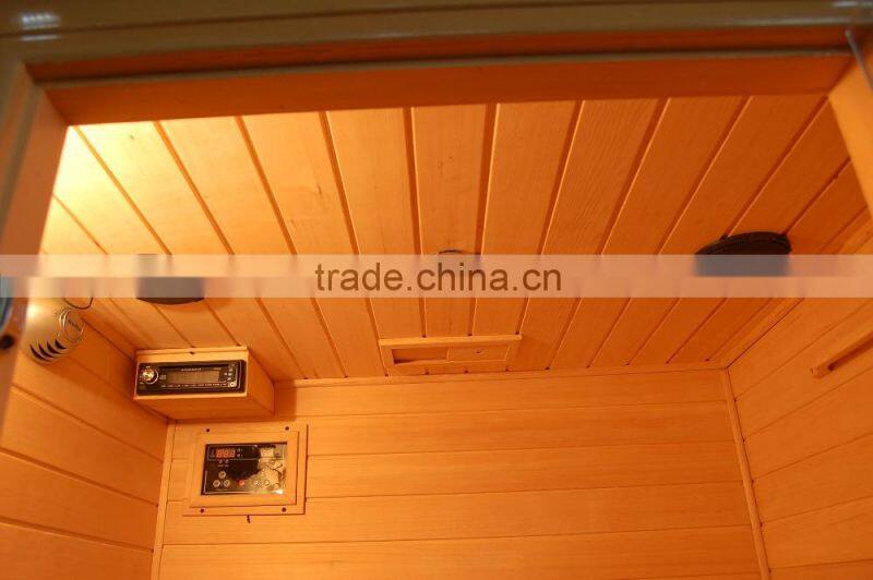 Computer Control Panel Feature and Far Infrared Function sauna room