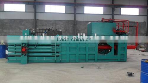 Hydraulic straw bale press machine/hydraulic hay bale press and waste plastic packing machine