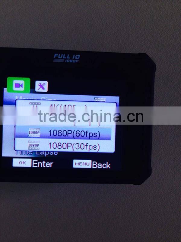 shenzhen ausek technology camera under water 4k mini 8x zoom action camera 2015