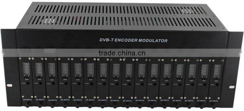 Digital Signal Modulator DVB-T Encoder Modulator HD DVB-C Qam Modulator