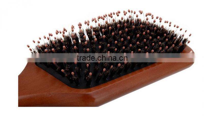 Naturals Dry Scalp Wooden Paddle Brush for Hair Detangler, Dandruff Scalp
