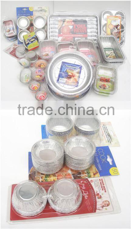 New design heart-shaped aluminum foil container with high quality