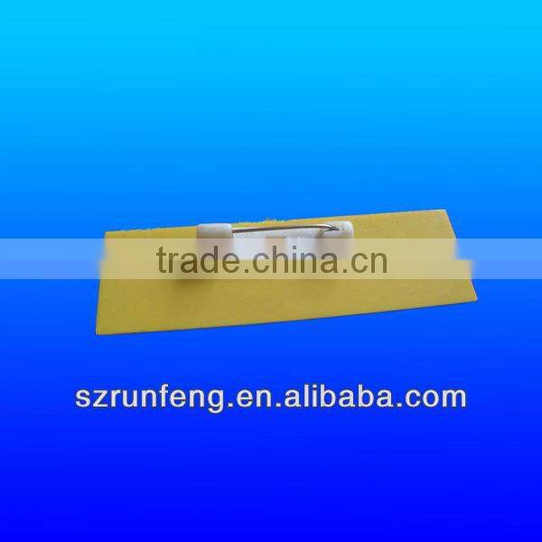 Plastic name tag/badge/nameplate