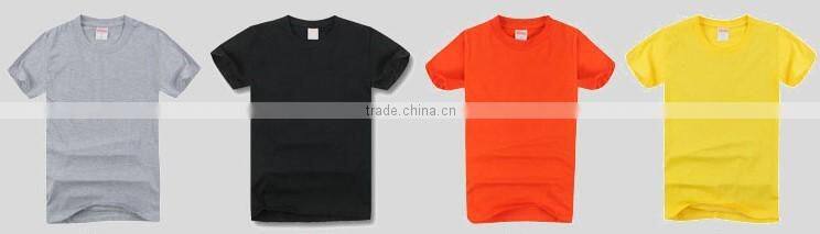 High Quality custom shirt plain 40 yarns 200 grams with LOGO