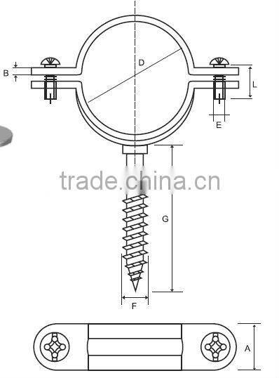 anchor clamp telescopic clamp
