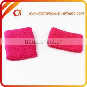 Pink custom tennis sweadband/wristband