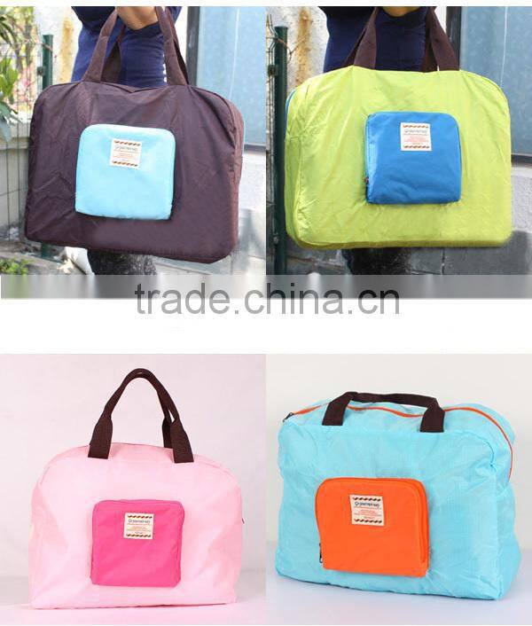 cheap recyclable nylon foldable shopping bag