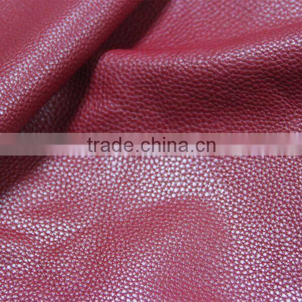 Soft PU leather handbag material also use for sofa cover
