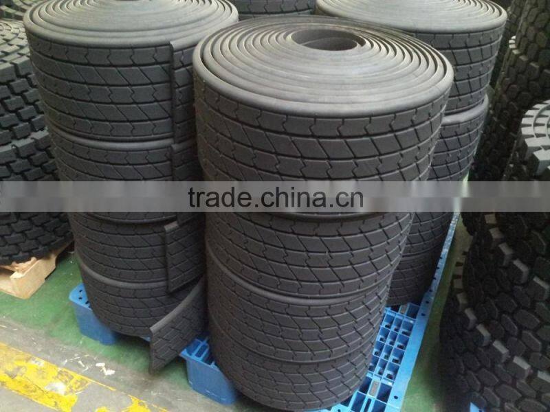 Chinese precured truck tire tread rubber for recap industry