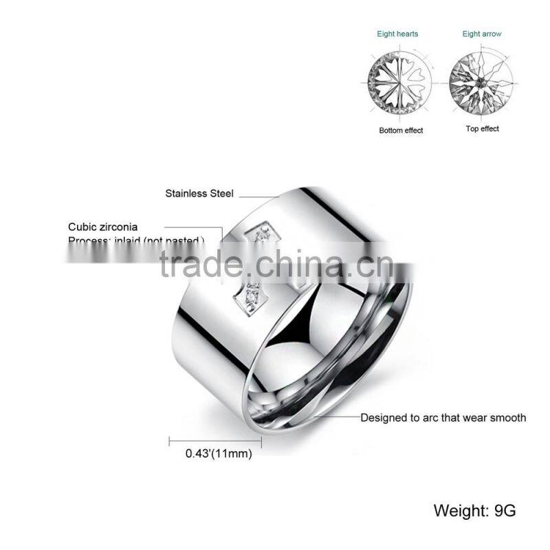 Fashionable Jewelry Custom Lots Sterling Silver Rings