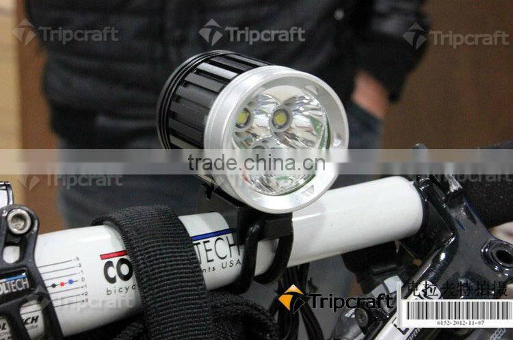 4000 Lumens 3x XM-L T6 LED Headlight 3T6 Headlamp Bicycle Bike Light Waterproof Flashlight