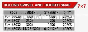 super strong 7x7 stainless steel wire trace leader