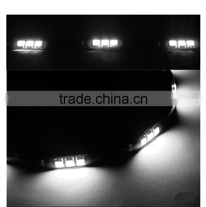 2015 Whole sale Car Truck 12V 5050 15SMD Flexible Led Strip Light Waterproof