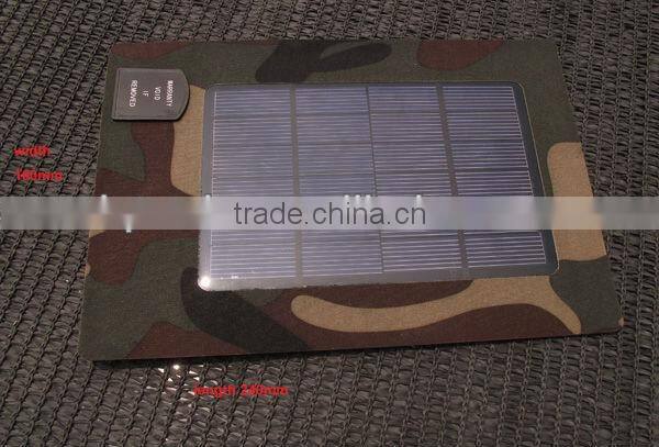 2014 new launched/ 2 W high efficiency solar portable/ mobile phone charger/Intelligent battery charger